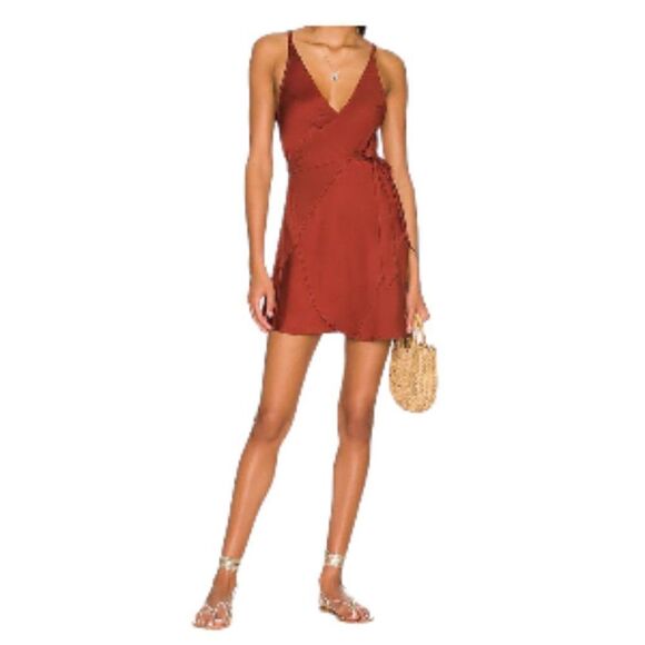 Free People Like Me or Love Me Slip Dress Cowboy Medium NWT - Picture 1 of 2